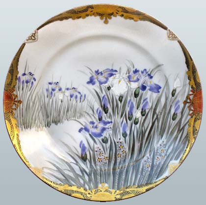 明治時代に日本で輸出製品として生産されたティー･カップの受け皿。