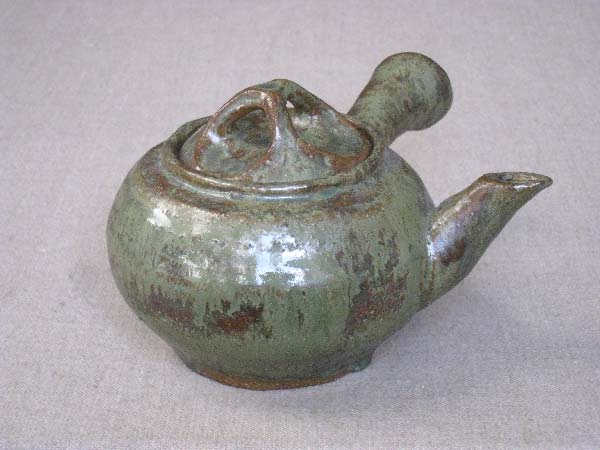 Teekanne "Shizen Dunkelgrün No.2" von Arthur Poor