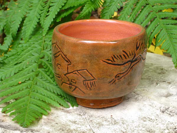 Teetasse "Senfkorn Garten" von Arthur Poor