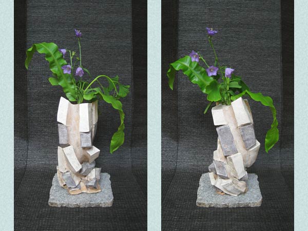 Ikebana Vase "Felseninsel ∗)" von Arthur Poor