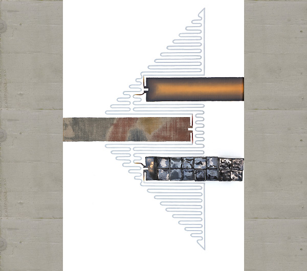 Triangle Conjunction. 2011 60 x 40cm
