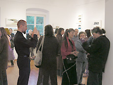 Opening of Exhibit Conjunctions by Arthur Poor